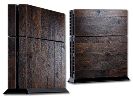 Wooden Wall Pattern Sony Playstation PS4 Skin Sale